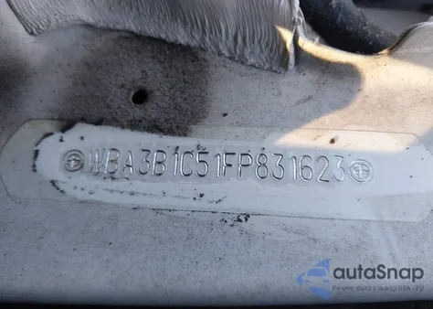 2015 BMW 320I из США, поврежденный, VIN WBA3B1C51FP831623